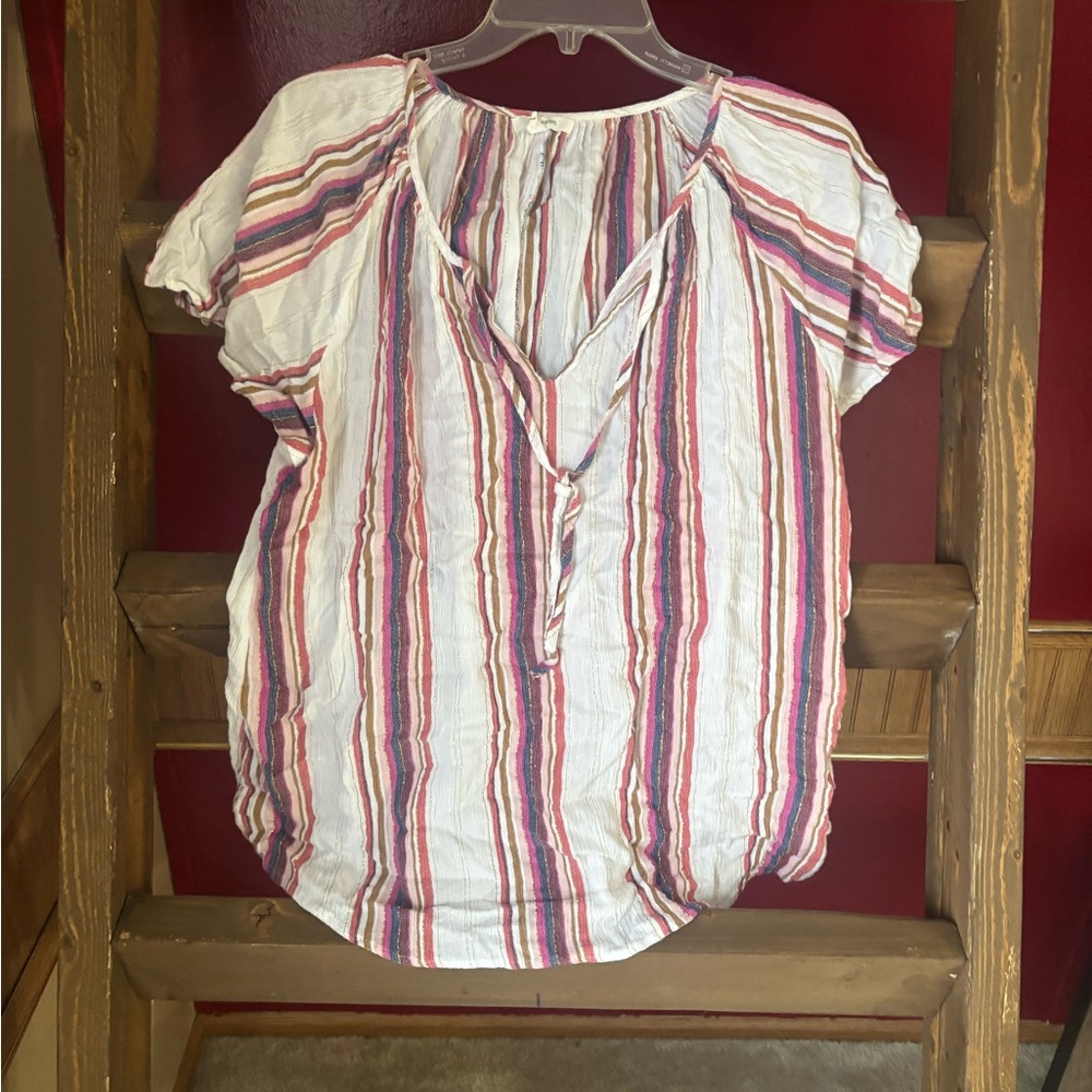 Striped Women's Top - Multicolor